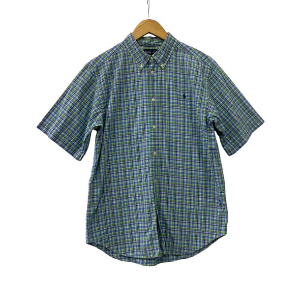 폴로 체크 반팔셔츠(XL)
