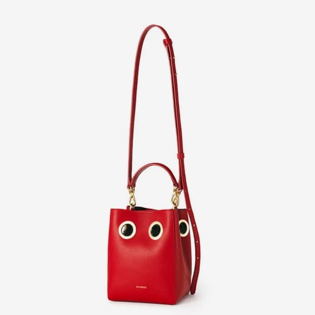 코이무이 레드 숄더백