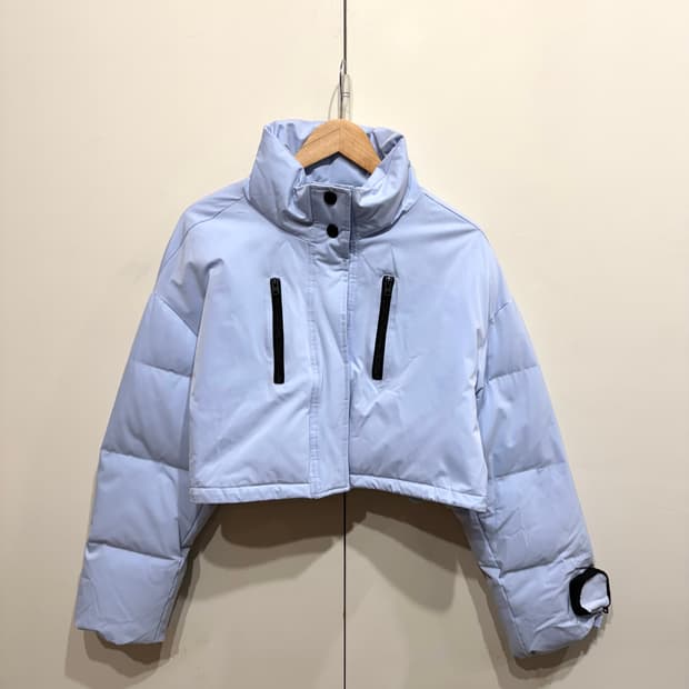 빔바이롤라 라이트 블루 숏 패딩