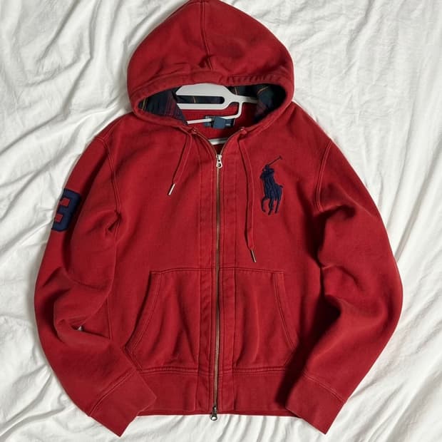 폴로 후드집업 구해요