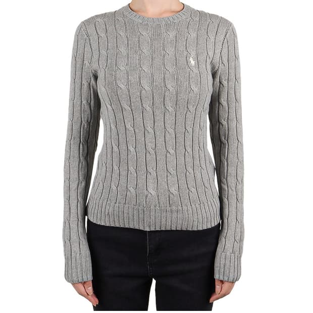 폴로 케이블 니트
