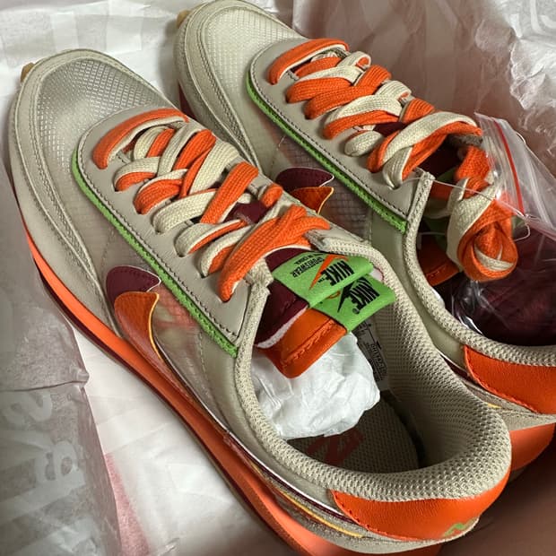 나이키LD와플 x sacai x CLOT  (260)