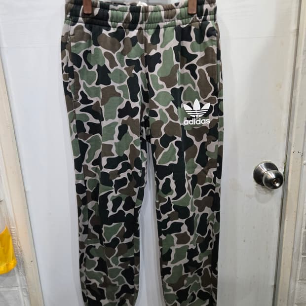 105,XL )) adidas 아디다스 카모 조거팬츠 바지!