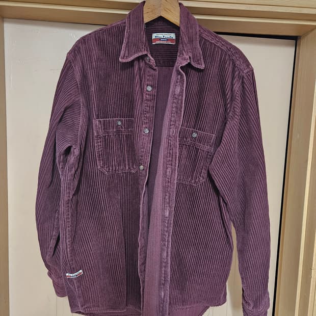 이탈리아 베네통 블루패밀리 코듀로이 셔츠