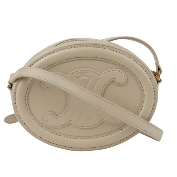 트리오페 오벌 펄스 숄더 크로스백