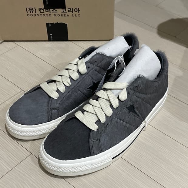 릭오웬스 컨버스 다크쉐도우 원스타 다크 더스트