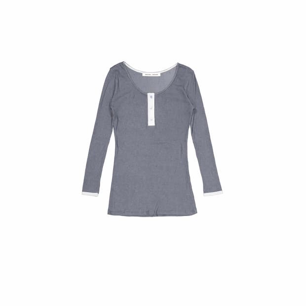 퍼스널 랭귀지 Petal Top - Teal grey (s)