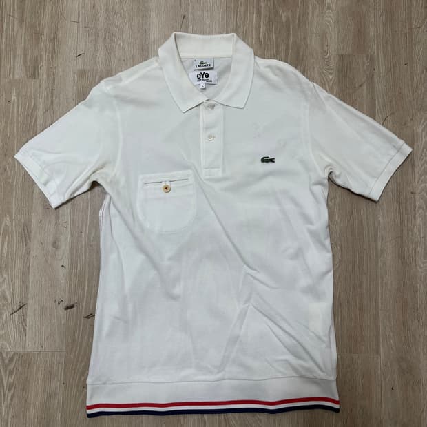 라코스테 X 준야 와타나베 꼼데가르송 반팔 카라티 L(100)