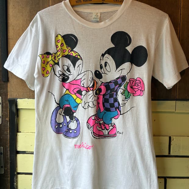 90s Vintage Mickey & Minnie Mexico Tee
