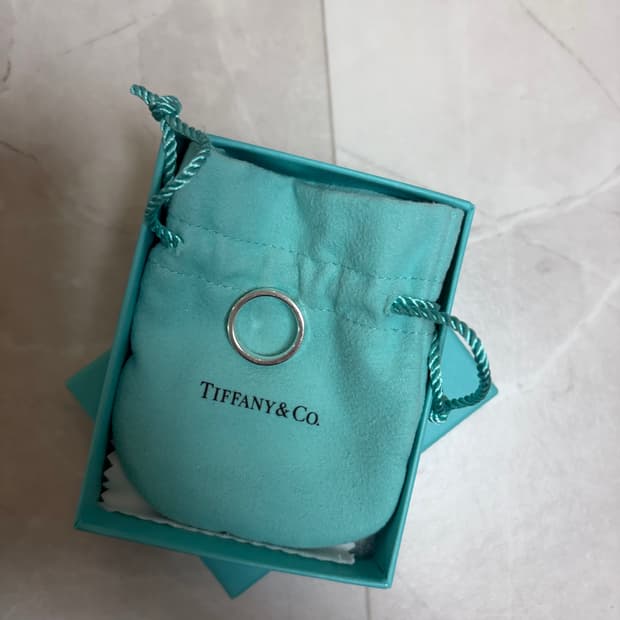 티파니앤코 1837 링 네로우 실버