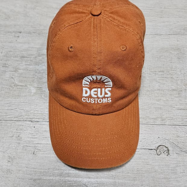 데우스 볼캡 오렌지