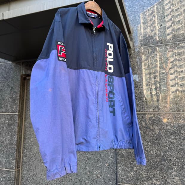 90s 폴로 스포츠 나일론 자켓