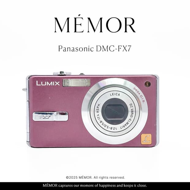 라이카렌즈탑재✨ Panasonic DMC-FX7 파나소닉 디카