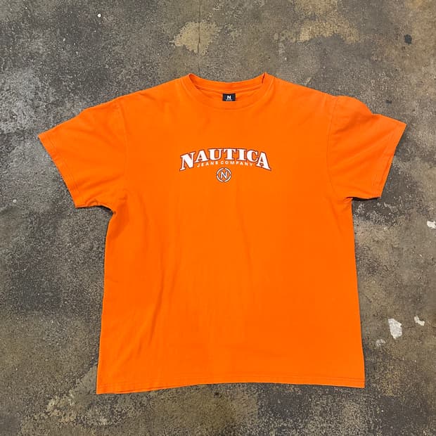 빈티지 90~00s 노티카 힙합 티셔츠 