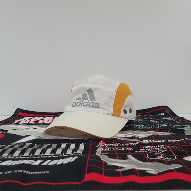 90s 아디다스 빈티지 올드 나일론 캠프캡 메쉬캡 모자 볼캡