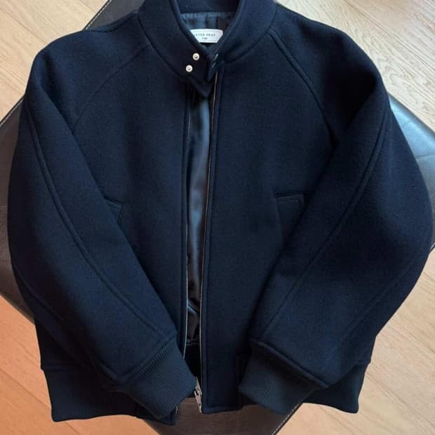 애프터프레이 해링턴 자켓 L 네이비