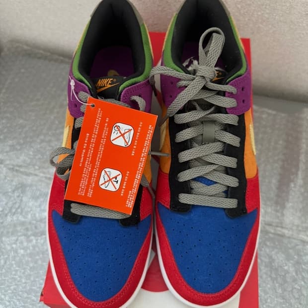 나이키 덩크로우 바이오테크(레인보우) 275 나코탭