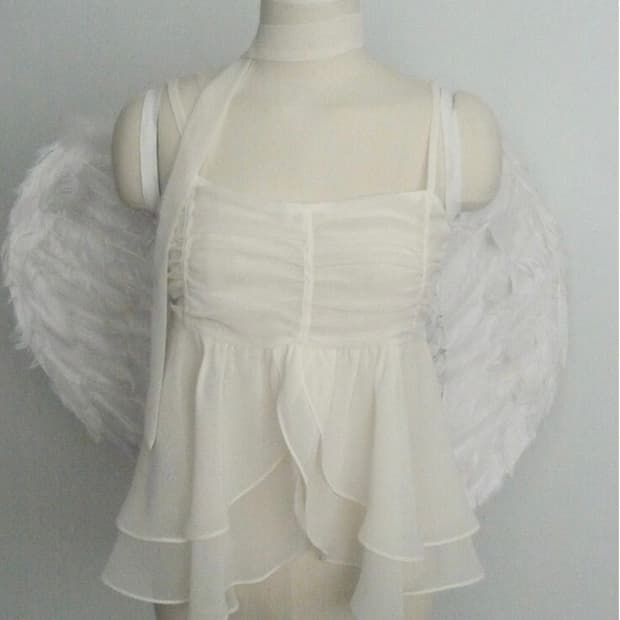 엔젤넘버555 튤립슬리브리스 크림