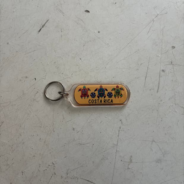 80s-90s USA OG 빈티지 아크릴 키링 OS