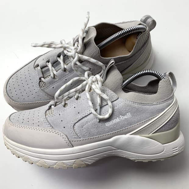 [230/정품] 몽벨 스웨이드 여성 트레킹화 운동화 신발
