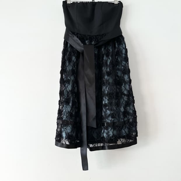 Rose garden ops & top / black