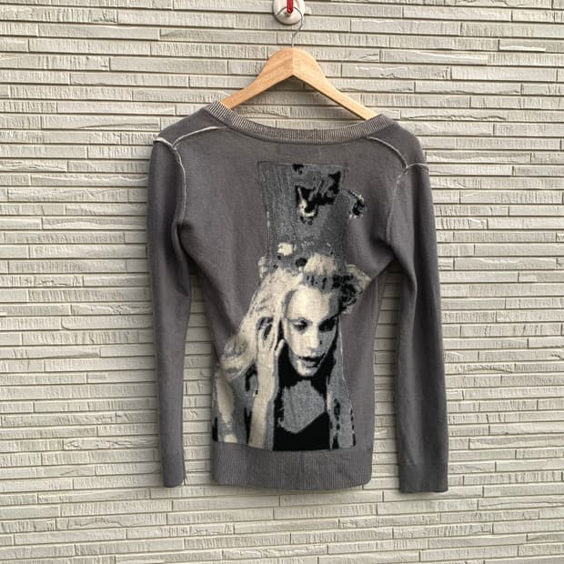 알렉산더 왕 자수 니트 (grey)