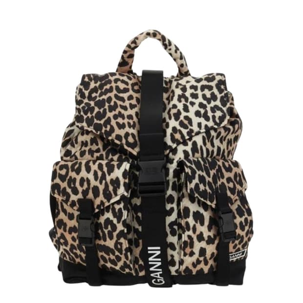 가니 레오파드 백팩