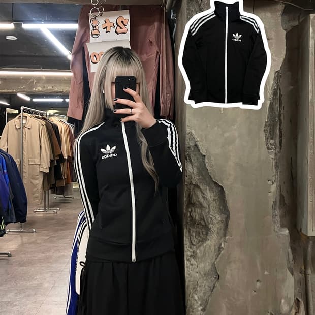 아디다스 유로파 져지 블랙 85 #csz3025 