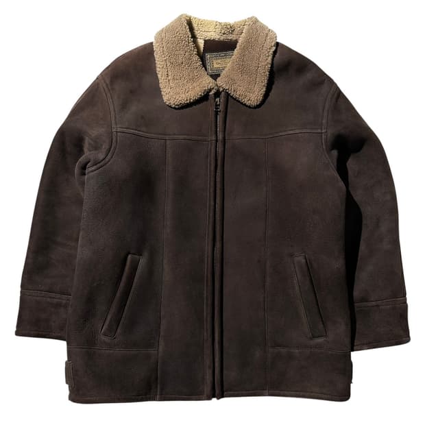 Gallucci 램스킨 시어링 무스탕 싱글 자켓