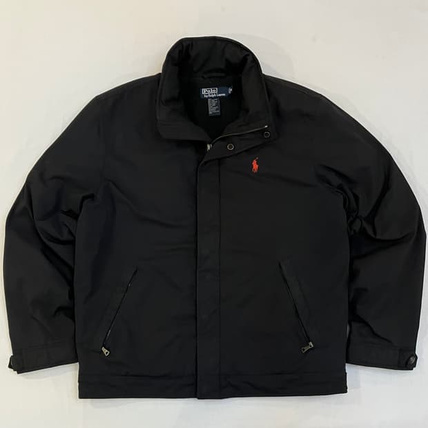 폴로 랄프로렌 폴리쉘 페리 스윙탑 봄버자켓 딥네이비