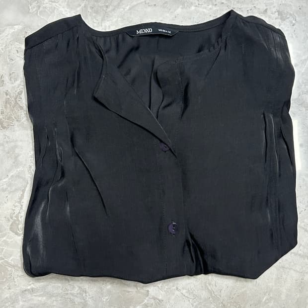 MIXXO 미쏘 블랙 블라우스 M