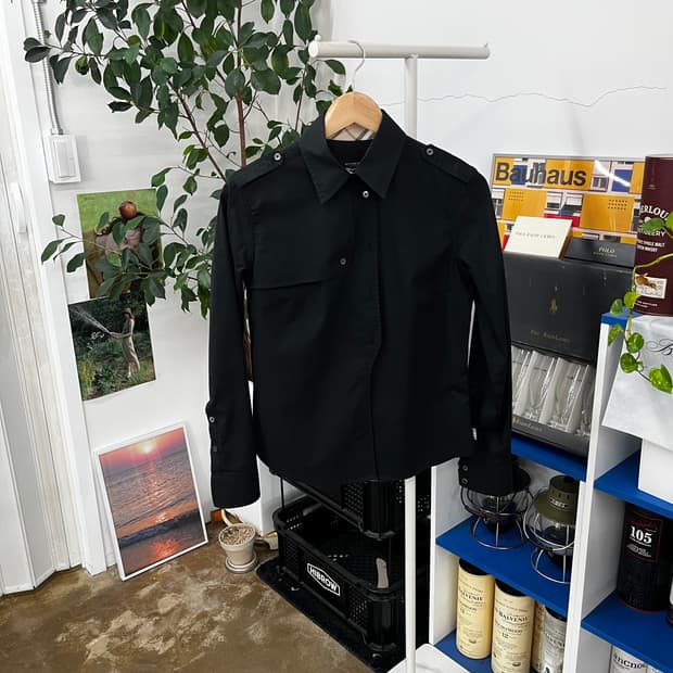 버버리 우먼 셔츠 L