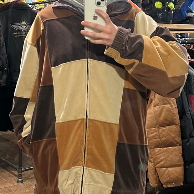 [HI] irvine park 브라운 후드 집업