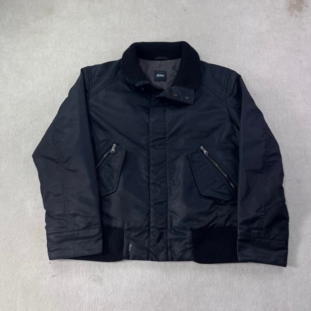 휴고보스 아카이브 마원 점퍼