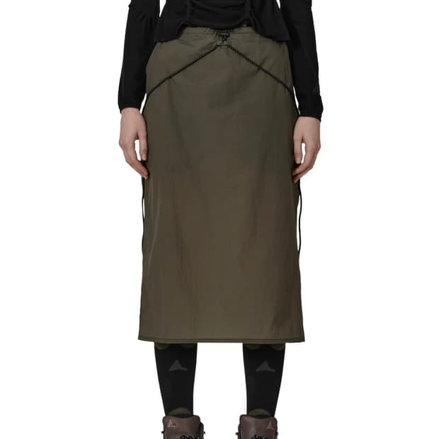 [XS,S,M]로아 하이킹 25fw Gly See Through 스커트