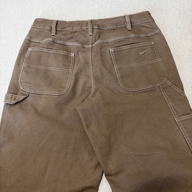 34) 나이키 베이지 워크 카펜더 팬츠