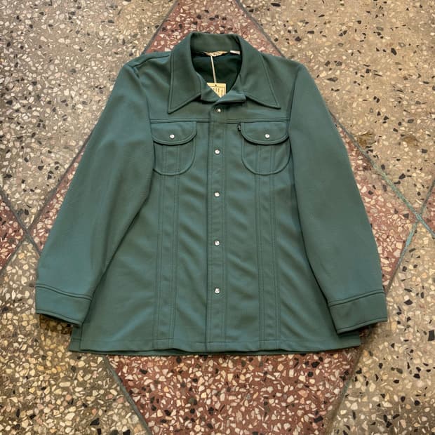 80s Levis Panatela 웨스턴 셔츠 (XL)