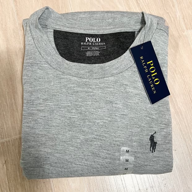 폴로 랄프로렌 크루넥 긴팔 100