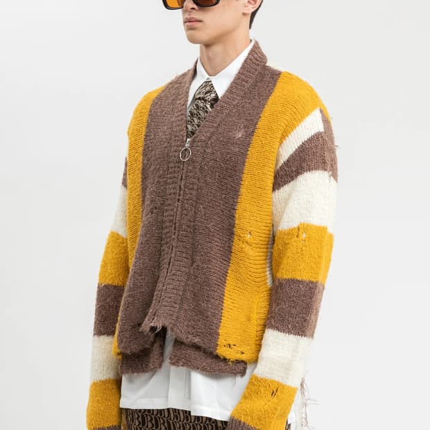 doublet 21aw 집업 가디건 더블렛 M사이즈