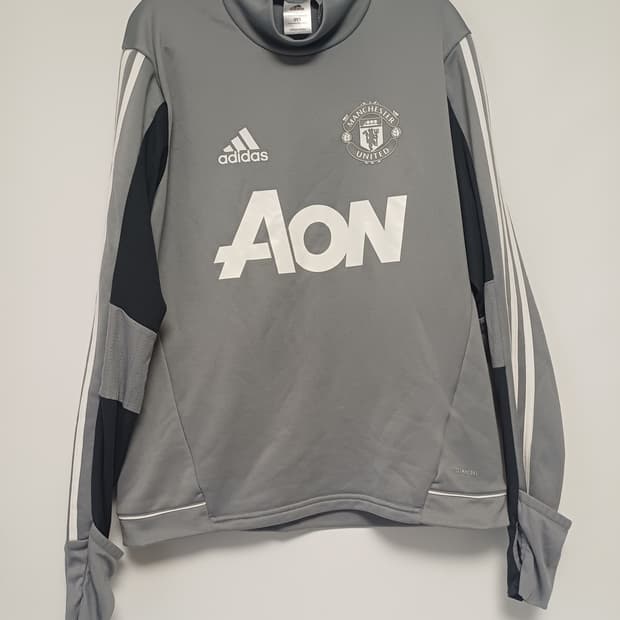 [95]아디다스 17/18 맨체스터 유나이티드 트레이닝탑[AON 스폰서]
