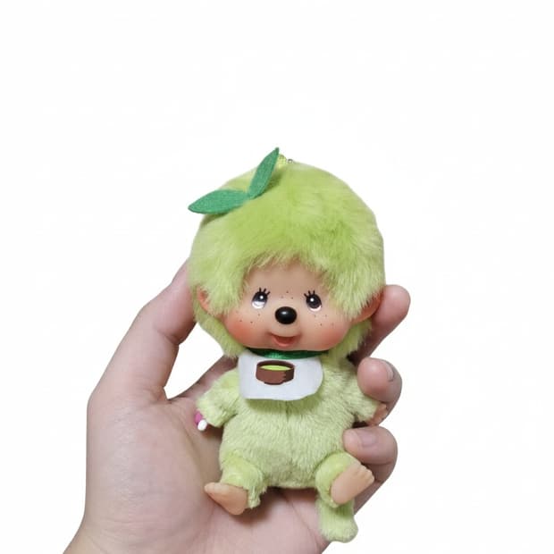 녹차 몬치치 키링/말차 그린티 몬치치