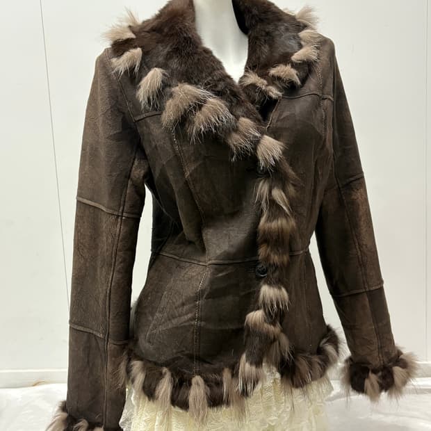 레빗,폭스퍼 자켓