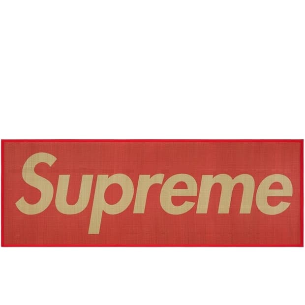 슈프림 돗자리 스트로 매트