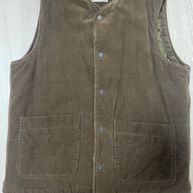 마인드브릿지 코듀로이패딩조끼, UGIZ 퀄팅조끼 100 라지 L