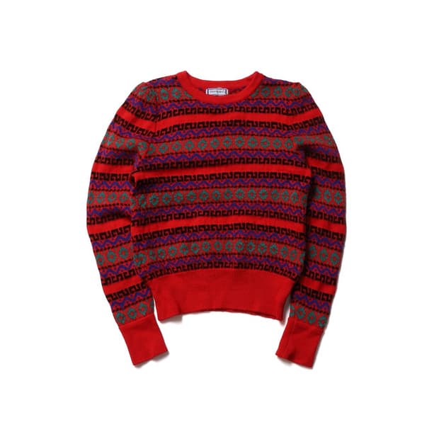 입생로랑 Yves Saint Laurent Nordic Knit