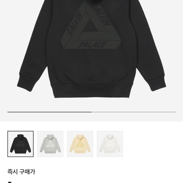 팔라스 ck 후드티 L
