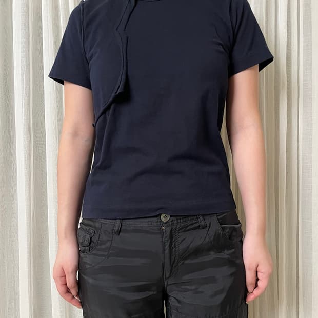 꼼데가르송 레이어드패널 티셔츠 comme des garcons