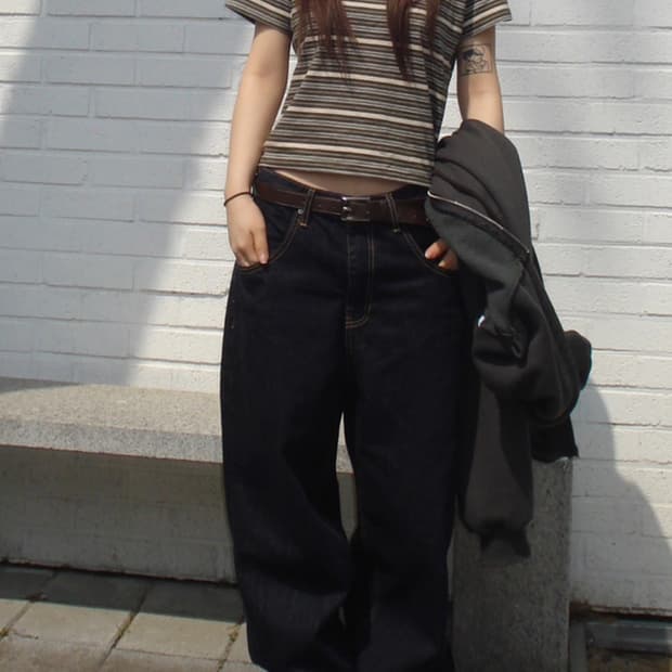 아워캐비넷 minimal nonfade pants