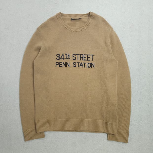 맨온더분 울 니트 M