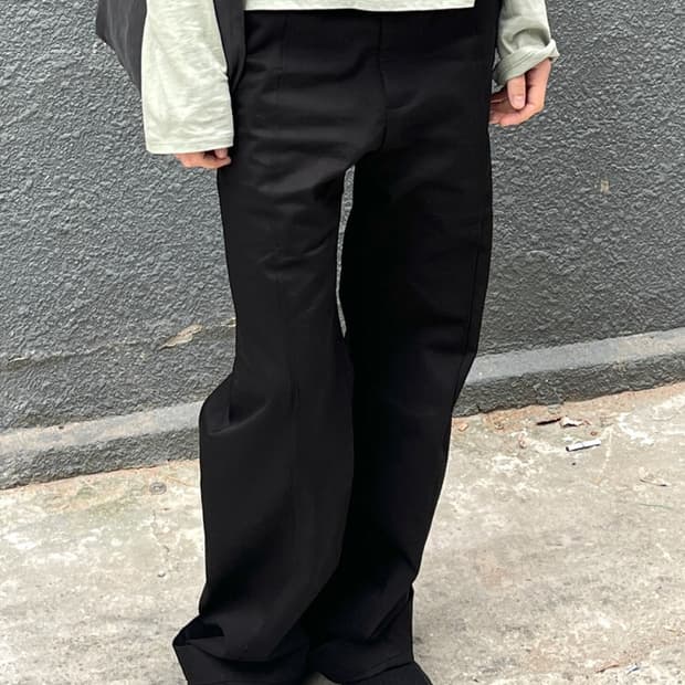 2]퍼티그 팬츠 블랙 